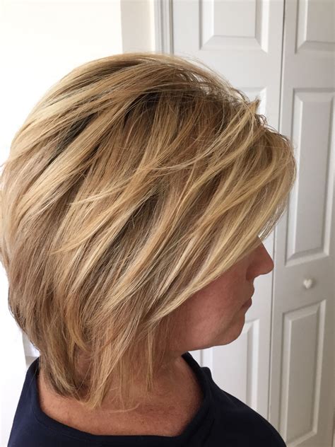 bob hairstyles stacked in back