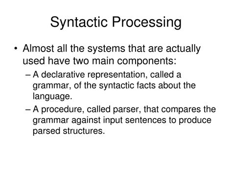 Syntactic Processing 的图像结果