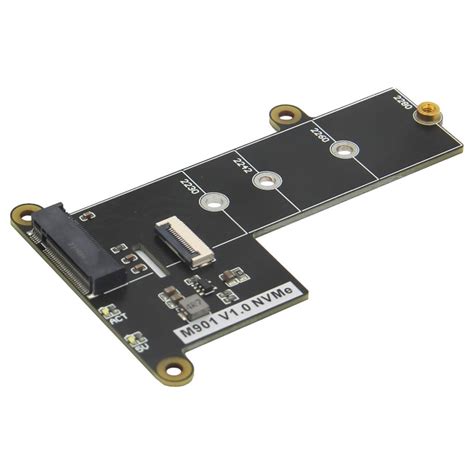 Raspberry Pi 5 M.2 NVMe SSD Adapter M901 Pi 5 PCIe to M.2 NVMe SSD ...