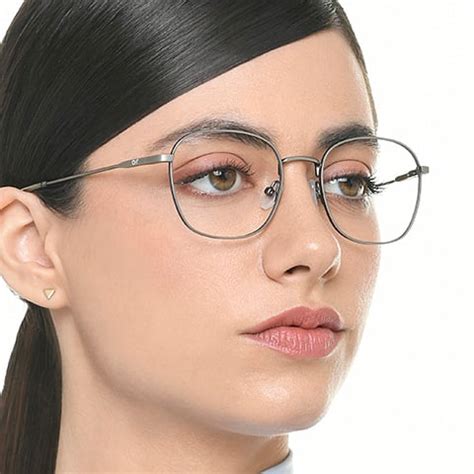 Buy Gunmetal Green Blue Full Rim Round Lenskart Air Air Switch LA ...