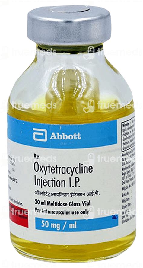 Oxytetracycline 50 MG Injection 20 ML | Order OXYTETRACYCLINE 50 MG ...
