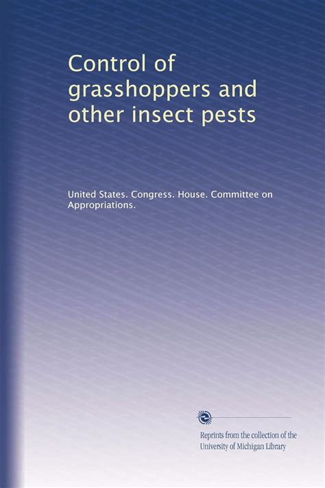 Control of grasshoppers and other insect pests : United States ...