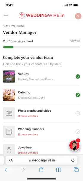 My Wedding Vendors - WeddingWire.in