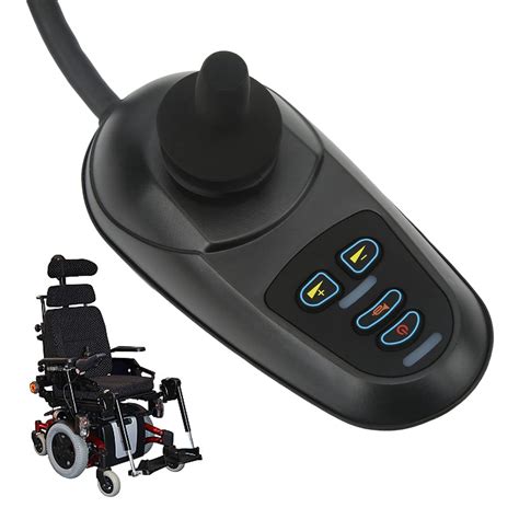 Electric Wheelchair Joystick Controller, 360° Rotation Electric Wheel Chair Controller ...