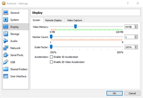 Android for VirtualBox 的图像结果