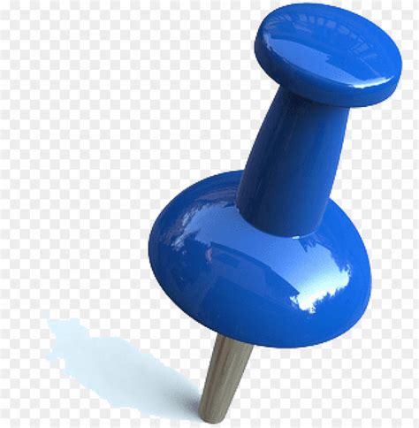 ushpin png pic - blue push pin PNG image with transparent background ...