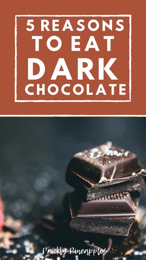 5 reasons to eat dark chocolate every day – Artofit