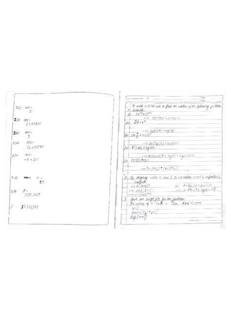 EM1 Lab Manual: Experiment 1 - Scilab Code Evaluations and Solutions ...