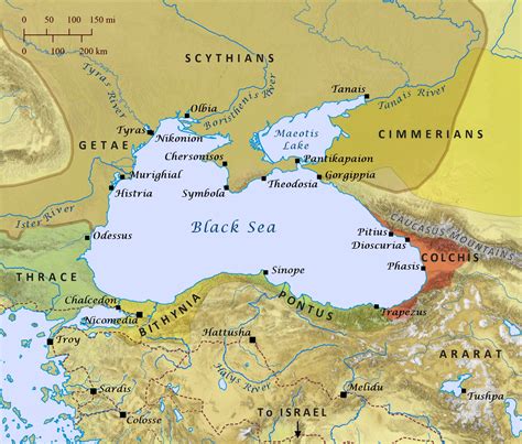 Coastal Lands of the Black Sea – Bible Mapper Atlas