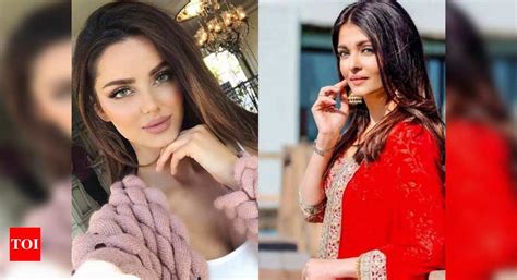 Aishwarya Rai Bachchan finds a doppelganger in Iranian Model Mahlagha ...