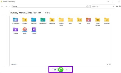 Restore Files Using File History 的图像结果