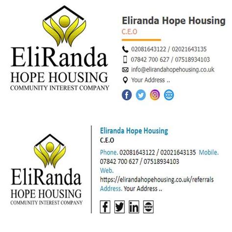 Entry #21 by ZohairThattvi for Design an email signature (JPEG or PNG ...