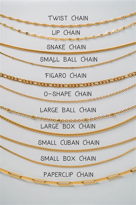 Gold Chain Necklace, Silver Chain Necklace, Snake Chain, Rope Chain ...