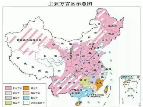 中国北方方言区的方言发音规律