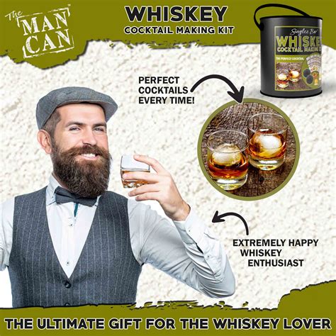 Man Can - Whiskey Cocktail Making Kit