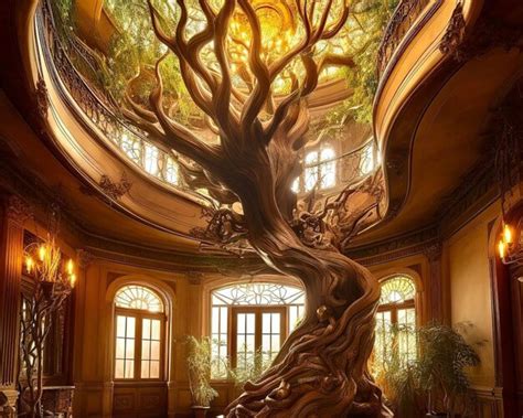 Tree Inside Building 的图像结果