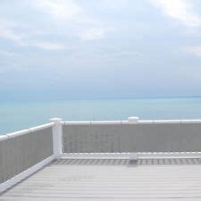 Buy Custom 3 Ft Tall Gray Privacy Fence Deck Mesh Balcony Railing Shade ...
