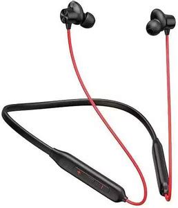 Earboss ONE-PLS Bluetooth Neckband with 54H Playtime Bluetooth Price in ...