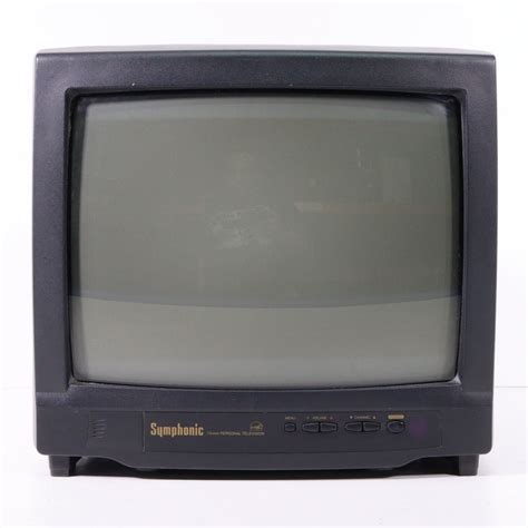Symphonic ST413B 13" Personal Television CRT TV