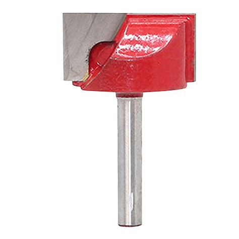 KATUR Surface Planing Bottom Cleaning Router Bit, 6mm Shank Double ...