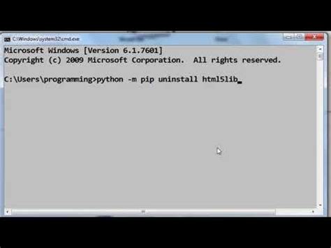 Image result for Python-Pip Uninstall