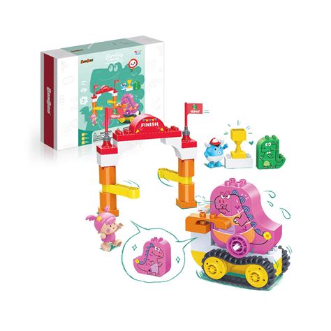 BanBao Dinosaur Race Building Blocks Set Burning – REES52
