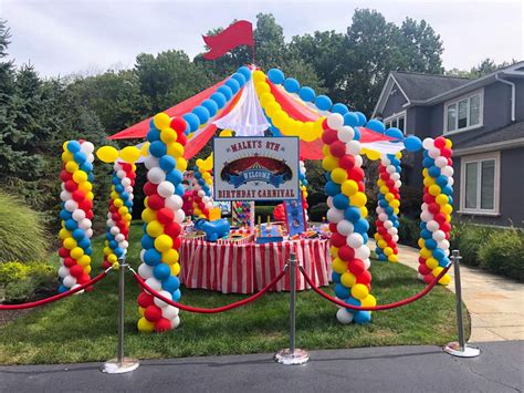 Circus Birthday Party Theme, Circus Carnival Party, Kids Carnival ...