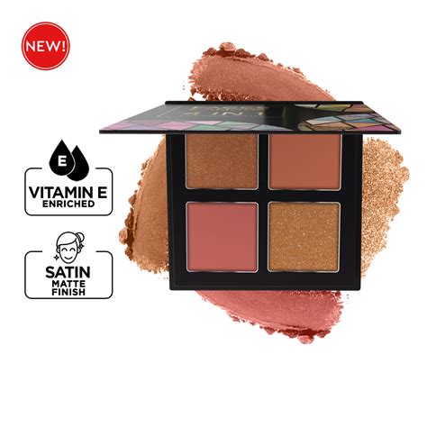 4-in-1 Eyeshadow Palette Online - Highly Pigmented Matte & Shimmer ...