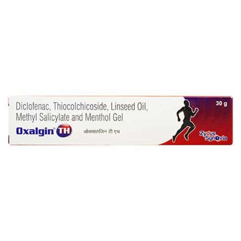 Buy OXALGIN TH TUBE OF 30GM GEL Online & Get Upto 60% OFF at PharmEasy