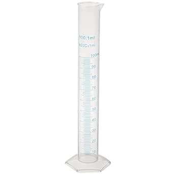 PUSHPA Measuring Transparent Graduated Cylinder for Laboratory Test for ...