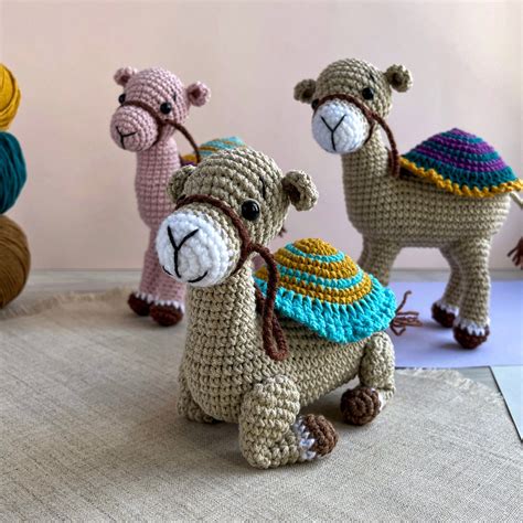 Crochet Camel Pattern, Nativity Scene, Christmas Toy, Crochet Animal ...