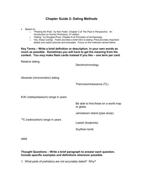 Image result for Dating Methods