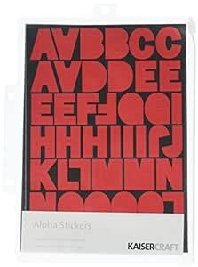 Kaisercraft Shaken Not Stirred Alpha Stickers : Amazon.in: Home & Kitchen