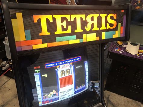 Atari Prototype Tetris arcade Game Working excellent condition ...