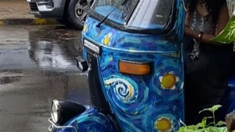 Mumbai Auto Rickshaw's Van Gogh-Inspired Appearance Goes Viral ...
