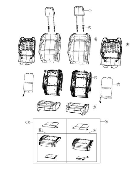 Jeep Wrangler Module kit. Occupant classification - 68381072AF | Libertyville IL