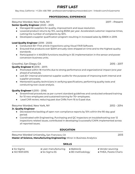 AWS Cloud Engineer Resume Example for 2022 | Resume Worded