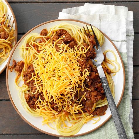 Chili Spaghetti Cincinnati Chili