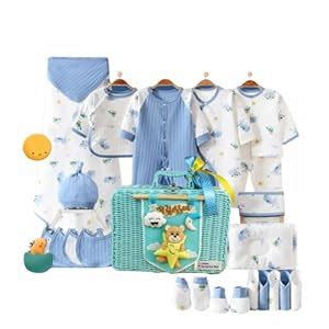 Little Surprise Box Dino Print Newborn Baby 25-Piece Gift Hamper with ...