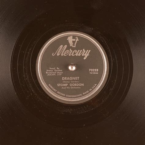 DRAGNET : STOMP GORDON And His Orchestra : Free Download, Borrow, and ...