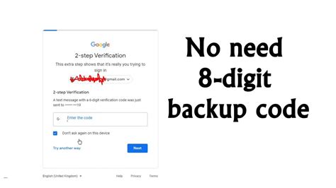 How to Find Your 8 Digit Backup Code 的图像结果