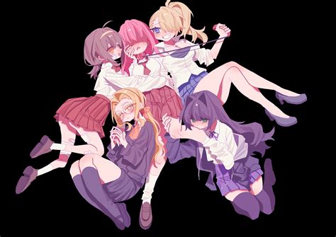 whitney, kylar, sydney, and robin (degrees of lewdity) drawn by ...