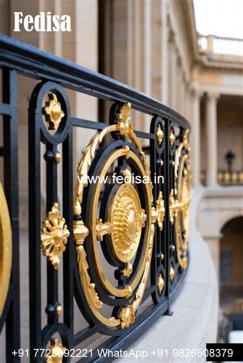 Premium Brass Railing Design For Modern Interiors Stairs Cement Design ...