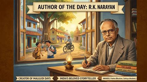 Author of the Day: R.K. Narayan