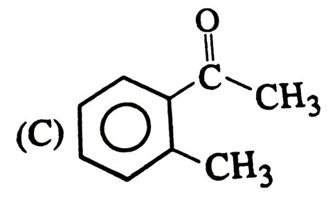 An aromatic compound X with molecular formula `C_(9)H_(10)O` gives ...