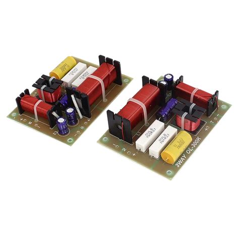 2 x 180W 3-Way Crossover Filters Frequency Divider : Amazon.in: Electronics