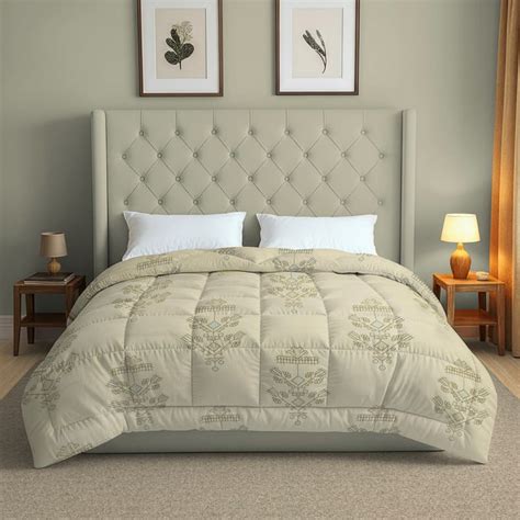 Buy SWAYAM Veda Cotton Geometric Print Double Comforter from Swayam at ...