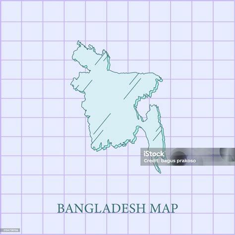 Vector Regions Map Of Bangladesh Stock Illustration - Download Image ...