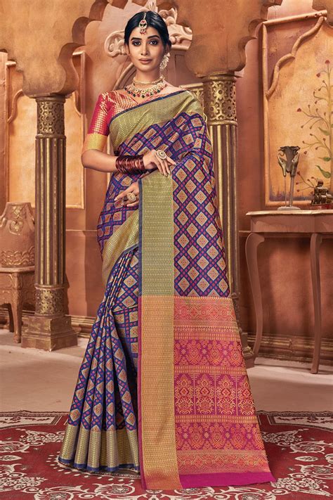 Buy Patola Silk Sarees Online | Karagiri