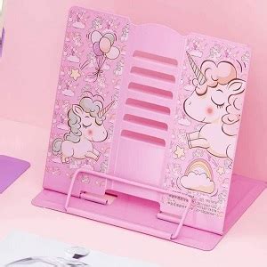 FunBlast Unicorn Book Stand Holder for Reading - Adjustable and ...